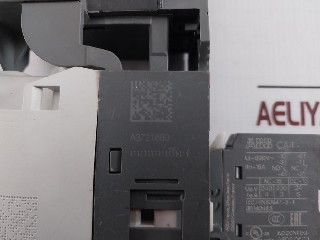 Abb Af16-30-10-11 Contactor 24-60V 50/60Hz 20-60Vdc 690V~ 35A 6Kv 600Vac 30A Ip20