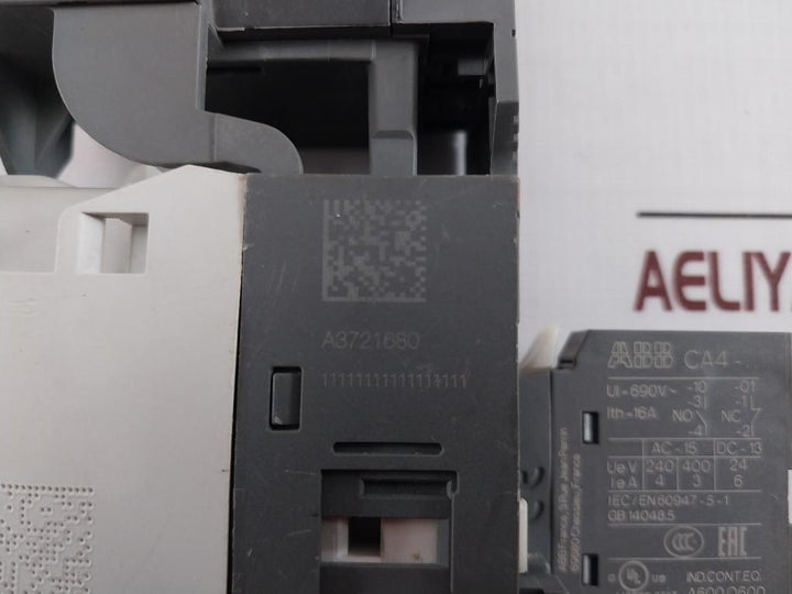 Abb Af16-30-10-11 Contactor 24-60V 50/60Hz 20-60Vdc 690V~ 35A 6Kv 600Vac 30A Ip20