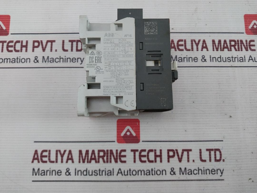 Abb Af16-30-10-13 Contactor 100-250V 50/60Hz-dc
