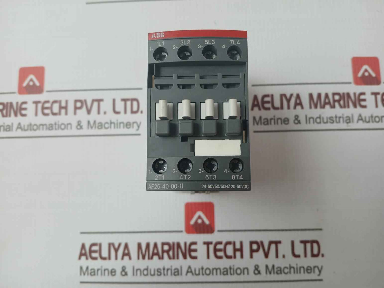 Abb Af26-40-00-11 Contactor 24–60 Vac 55A 50/60Hz Awg 6–16 1.5Kv