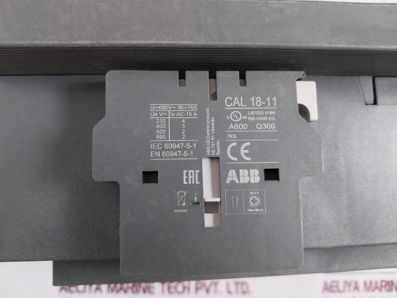 Abb Af400-30-11 Dc Contactor 600A 1000V~