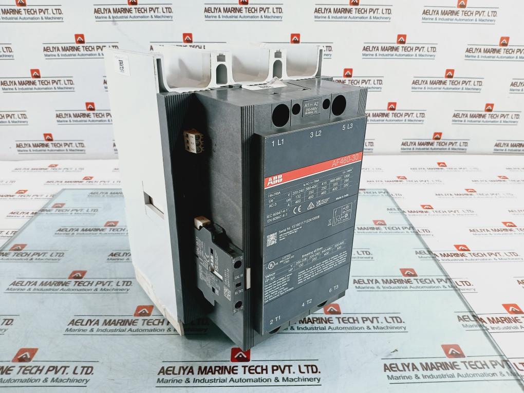 Abb Af460-30 Dc Contactor 250-500v 50-60hz Dc 700a 1000v~