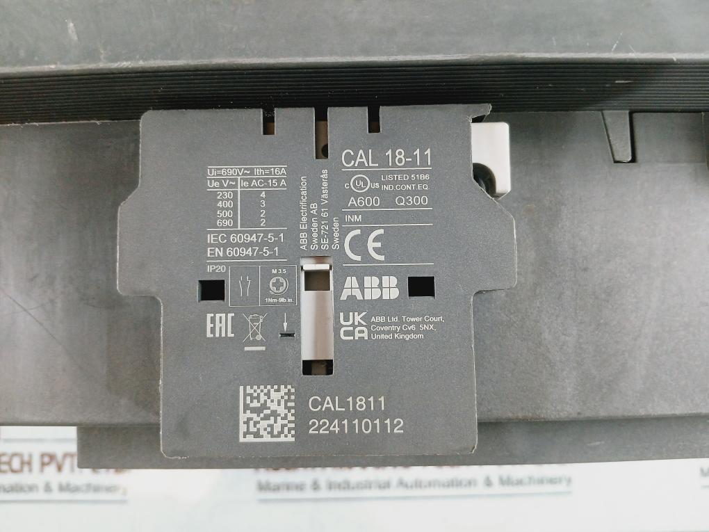 Abb Af460-30 Dc Contactor 250-500v 50-60hz Dc 700a 1000v~