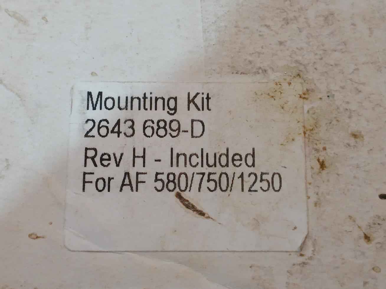 Abb Af580-30 Auxiliary Contactor 1Sfl617001R7011 1000V Ac 16A 2643 689-d Rev H