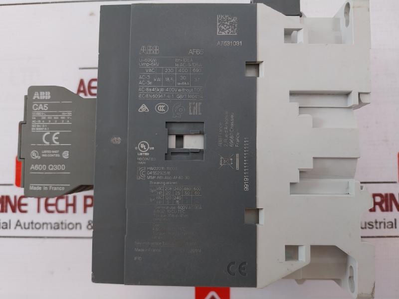 Abb Af65-30-00-13 Contactor A7531031 100-250V50/60Hz-dc