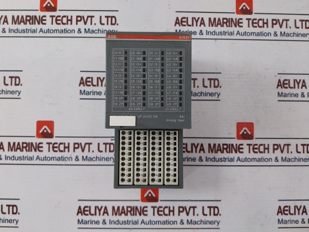 Abb Ai531 D3 Analog Input Module 1Sap250600R0001 Up 24Vdc 5W