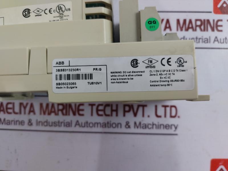 Abb Ai810 3Bse008516R1 Analog Input Module & Termination Unit 3Bse013230R1