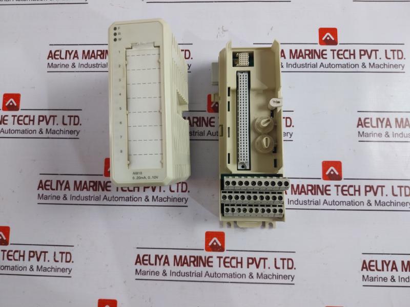 Abb Ai810 3Bse008516R1 Analog Input Module & Termination Unit 3Bse013230R1