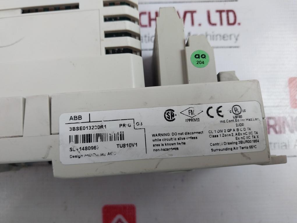 Abb Ai810 3bse013230r1 Analog Input Module Tu810v1 0–20ma / 0–10v