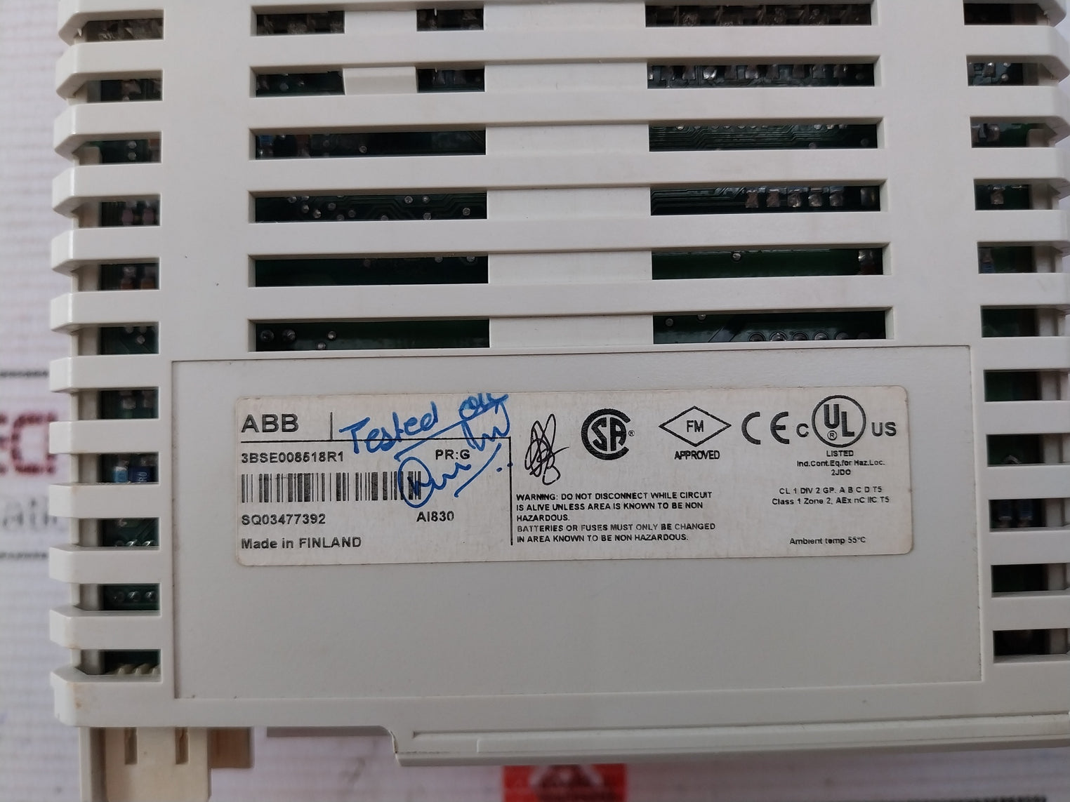 Abb 3Bse008518R1 Analog Input Module
