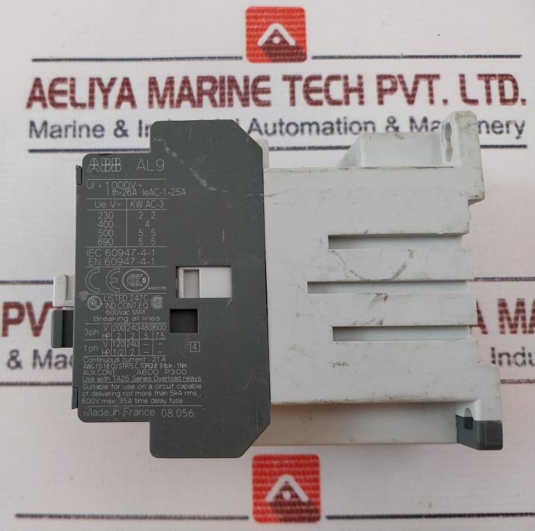 Abb Al9-30-01 Contactor 24V Dc