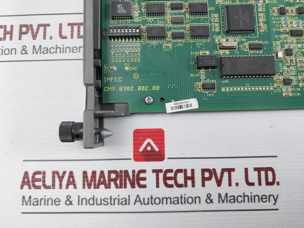 Abb Analog Input Module J9961412B1 Rev D Imfec12-1