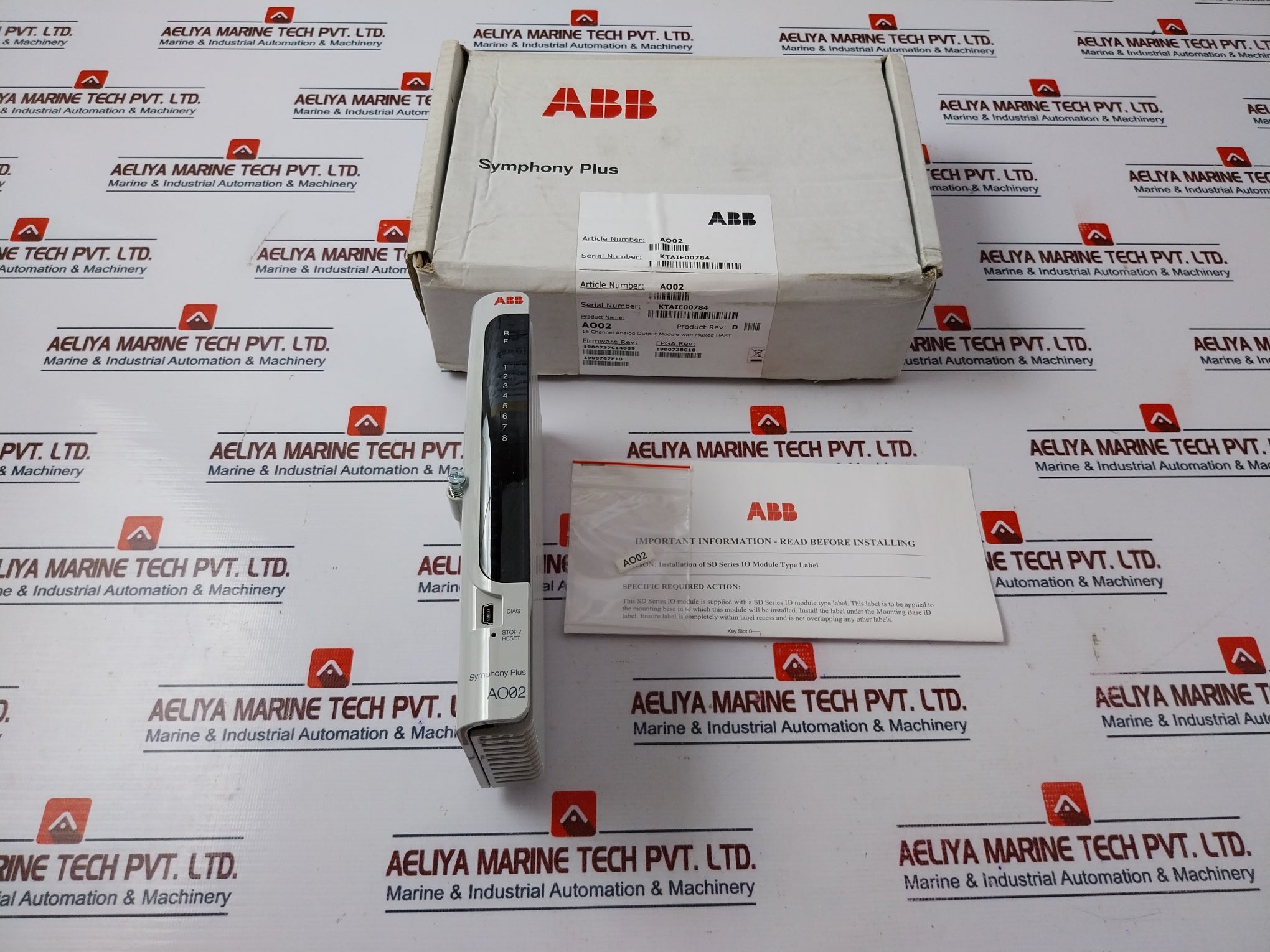 Abb Ao02 Plus Analog Output Module – Aeliya Marine Tech