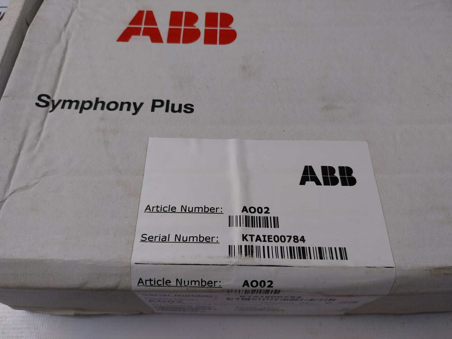 Abb Ao02 Plus Analog Output Module
