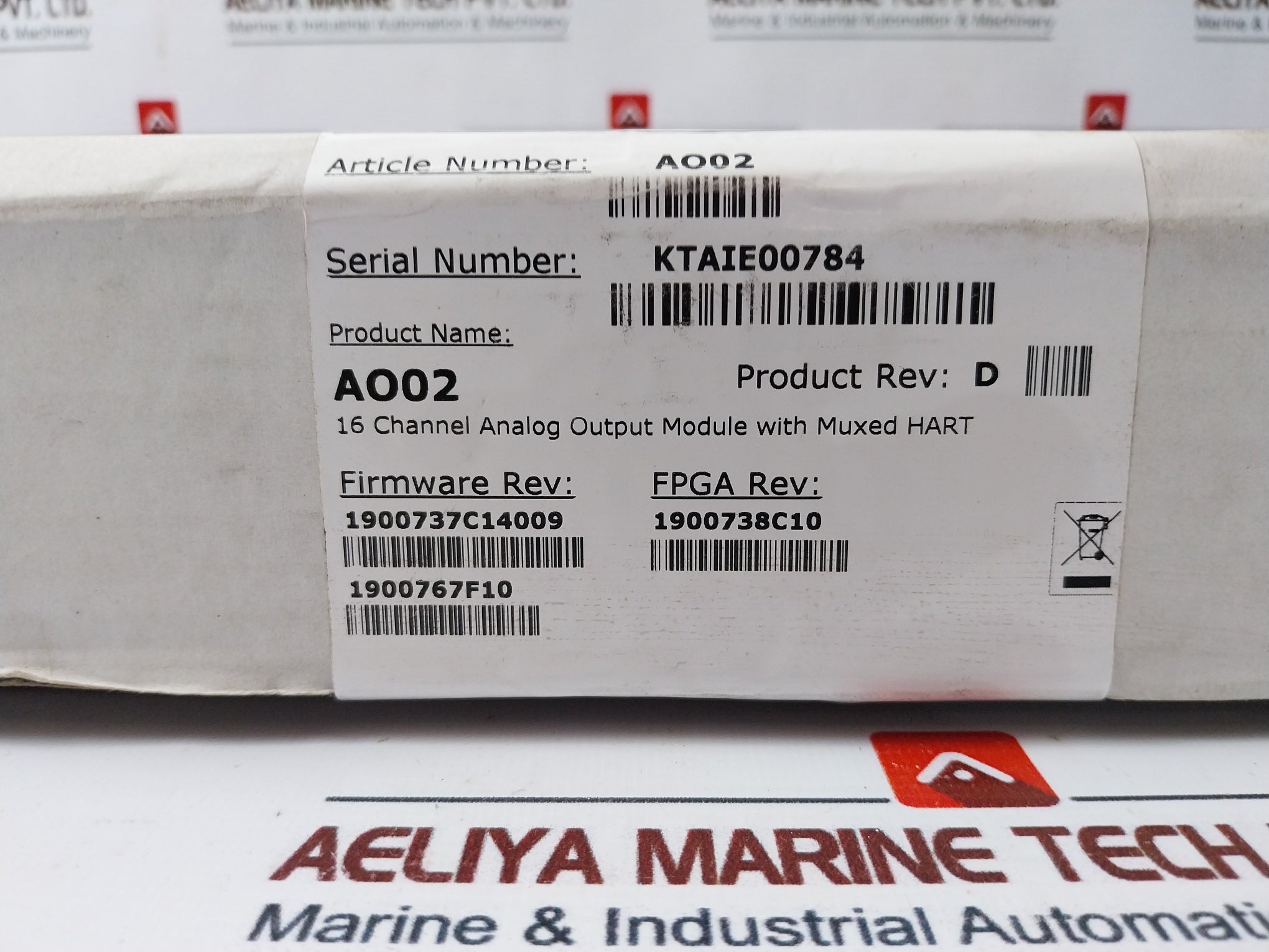 Abb Ao02 Plus Analog Output Module