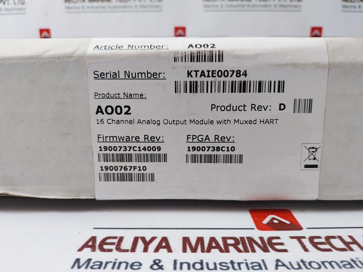 Abb Ao02 Plus Analog Output Module