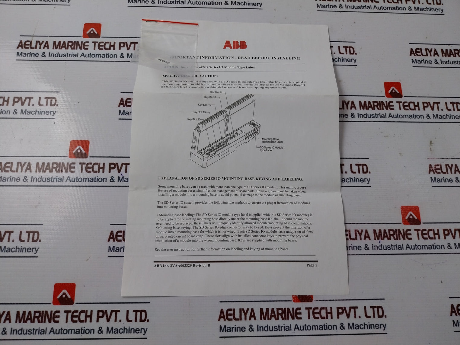 Abb Ao02 Plus Analog Output Module