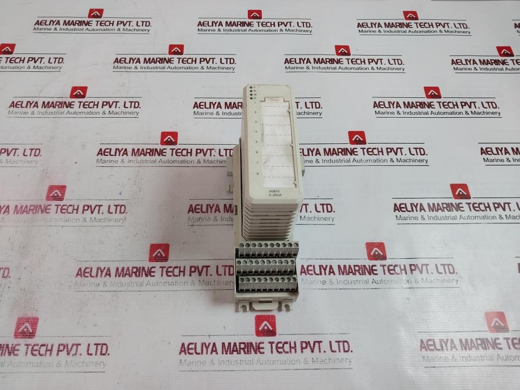 Abb Ao810 3bse008522r1 Analog Output Module With 3bse013230r1 Base 0…20ma