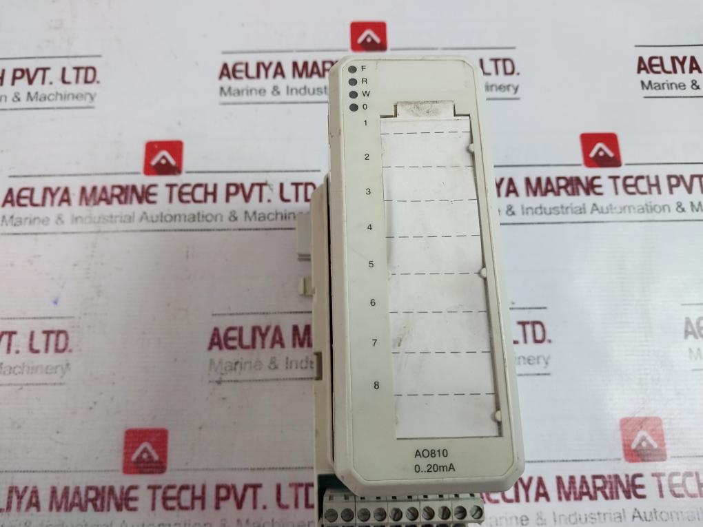 Abb Ao810 3bse008522r1 Analog Output Module With 3bse013230r1 Base 0…20ma