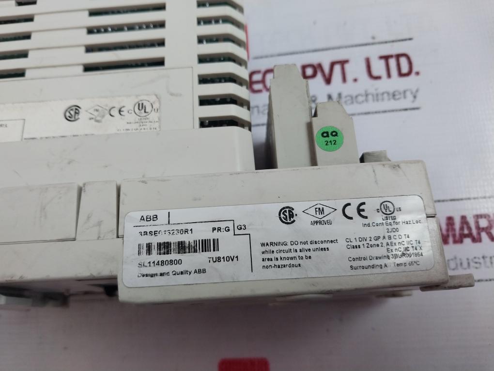 Abb Ao810 3bse008522r1 Analog Output Module With 3bse013230r1 Base 0…20ma