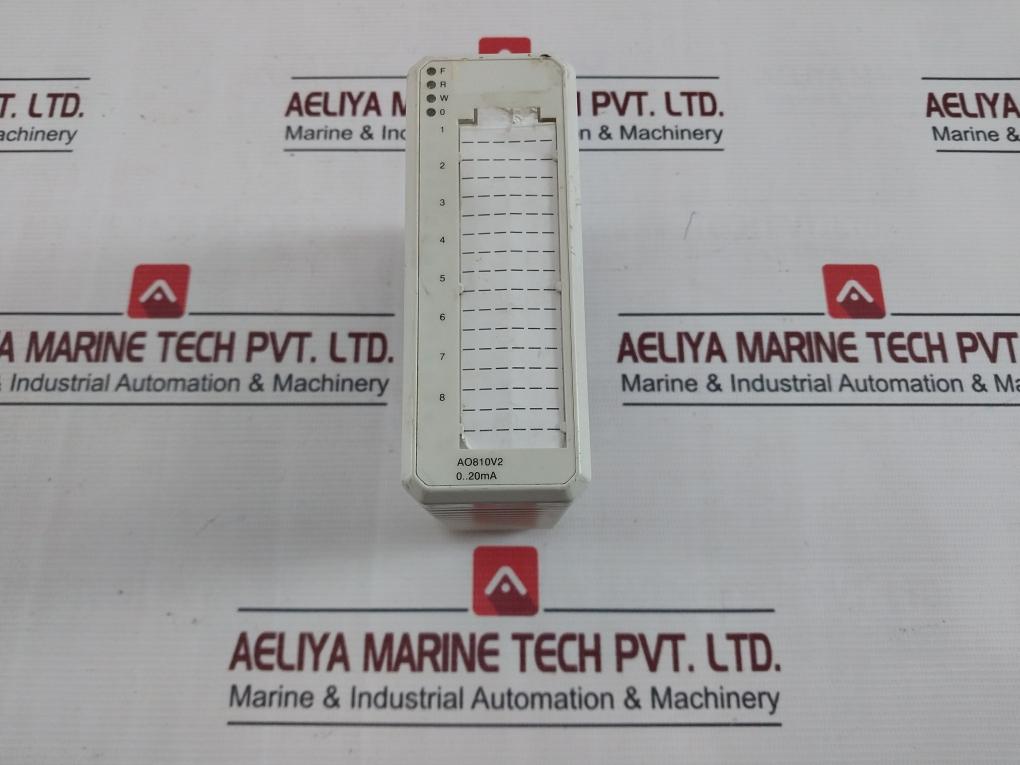 Abb Ao810V2 Analog Output Module 0..20Ma (Not Working) - Aeliya Marine Tech