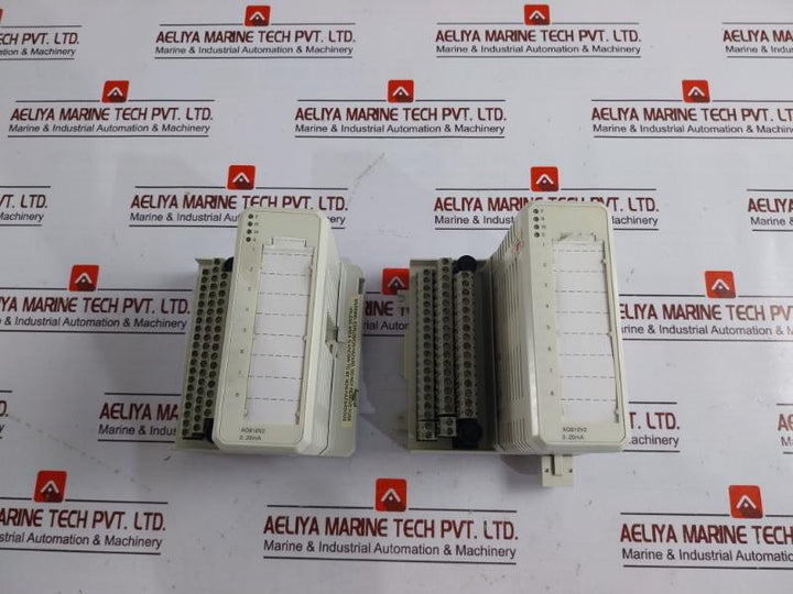 Abb Ao810V2 Analog Output Module W/ Tu830V1 Extended Terminal Block, 0-20Ma