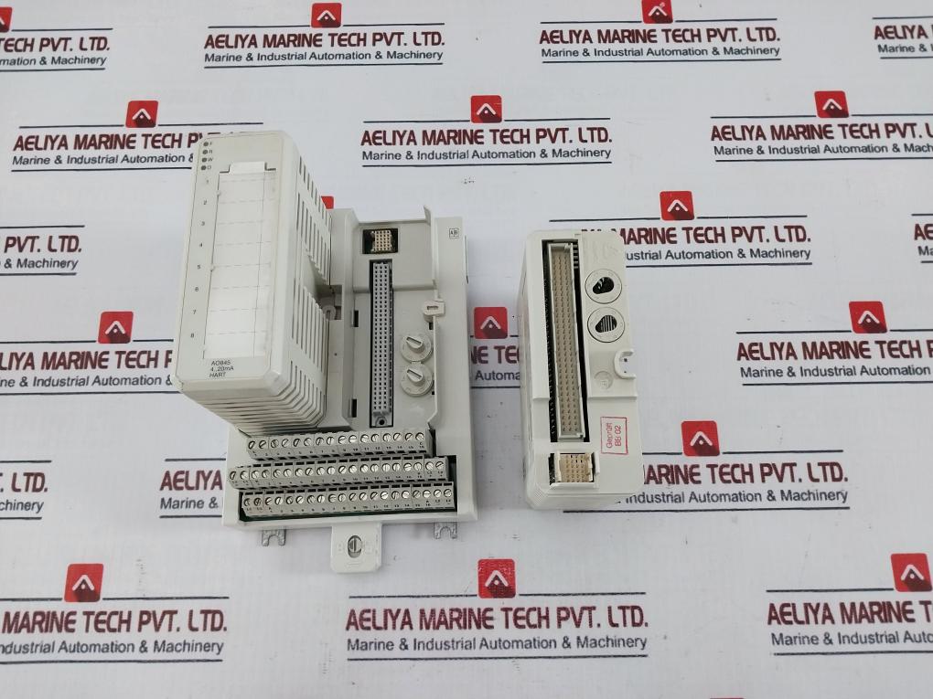 Abb Ao845 3Bse023676R1 Analog Output Module With Base 3Bse020850R1