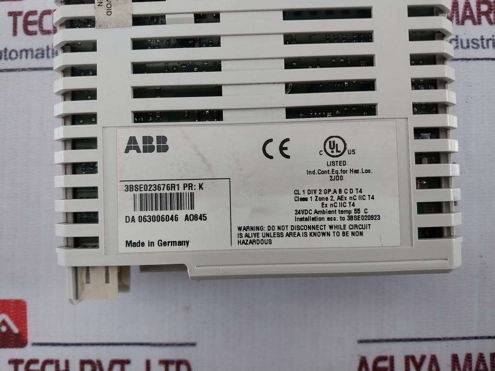 Abb Ao845 3Bse023676R1 Analog Output Module With Base 3Bse020850R1