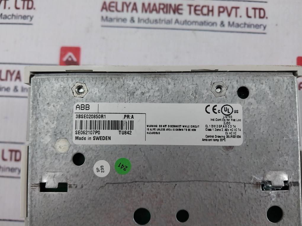Abb Ao845 3Bse023676R1 Analog Output Module With Base 3Bse020850R1