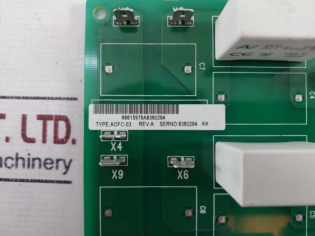 ABB AOFC-03 Filter Board Rev: A 68614112 B JJ-01 94V-0
