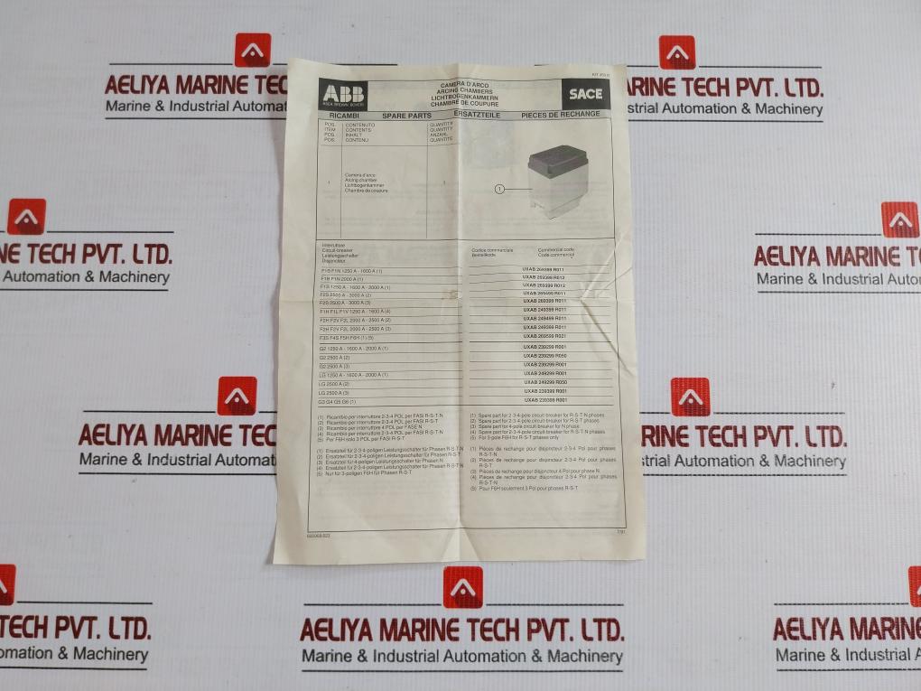 Abb Arcing Chamber