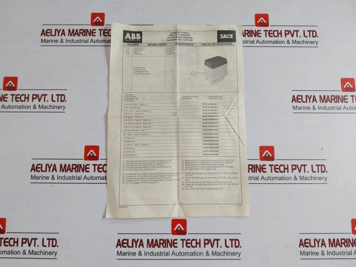 Abb Arcing Chamber