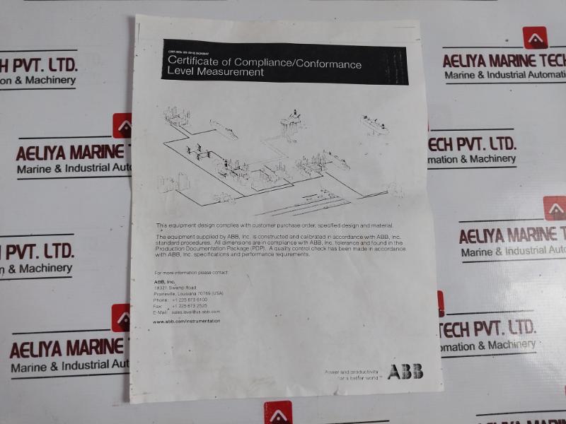 Abb At100/S6/Lw/A/R1/H1/M4A Magnetostrictive Level Transmitter X/Iex/Cf/F1B/2016