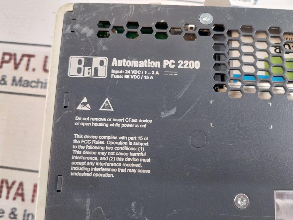 ABB Automation PC 2200 5ACCIF03.CETH-000 Interface Card