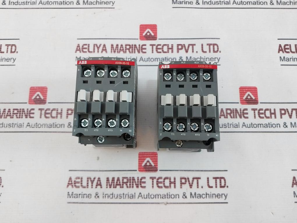 Abb Ax09-30-10 Contactor 24A 690V~ 1Sbb902529P1101