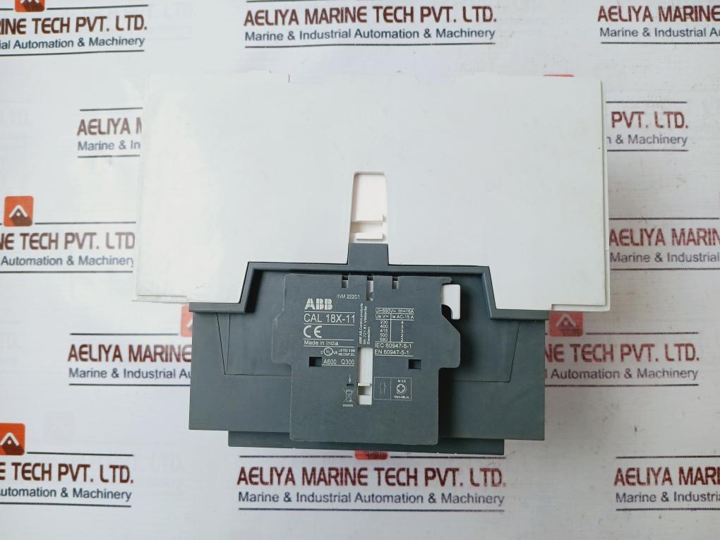 Abb Ax185-30/ Cal18X-11 Auxiliary Contact Block With Contactor