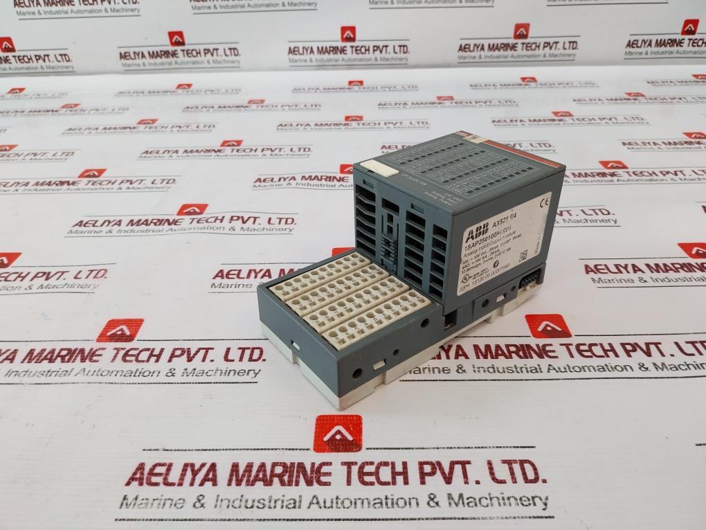 Abb Ax521 B4 Analog Input/Output Module 4Ai 4Ao 24Vdc