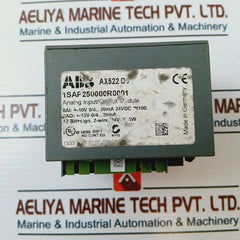 Abb Ax522 Analog Input Output Module 1Sap250000R0001
