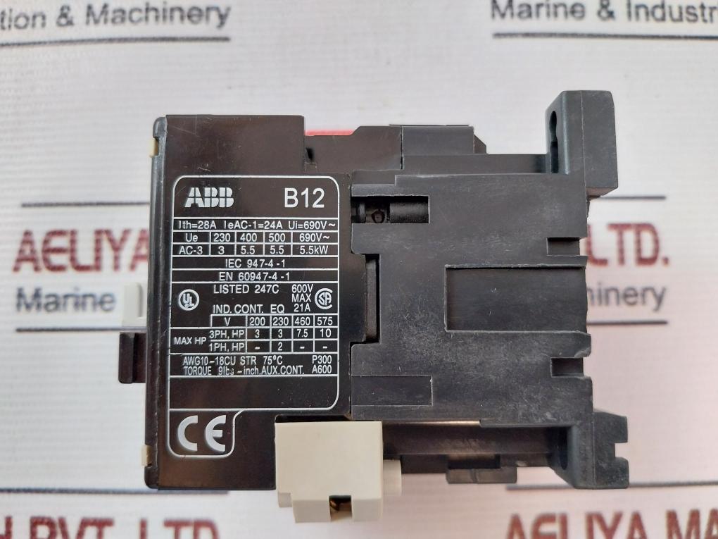 Abb B12-30-10 Contactor 28A 690V~