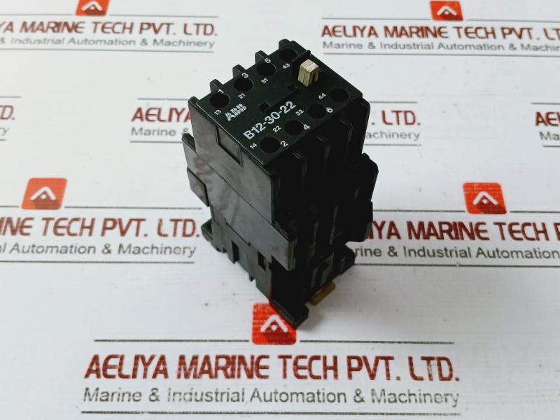 Abb B12-30-22 Contactor 600V Max 21A Iec 947-4-1 230V-250V 60Hz