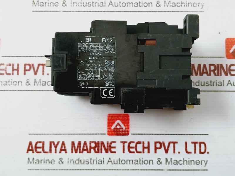 Abb B12-30-22 Contactor 600V Max 21A Iec 947-4-1 230V-250V 60Hz