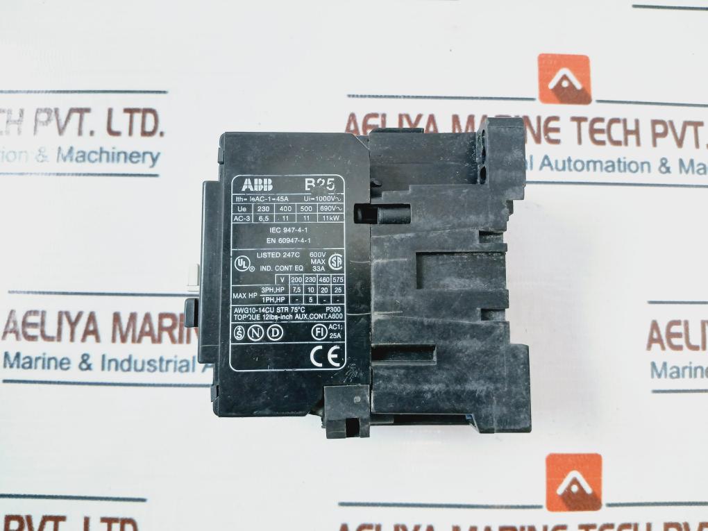Abb B25-30-10 Contactor 45A 1000V~