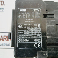 Abb B25-30-10 Contactor 45A 1000V~
