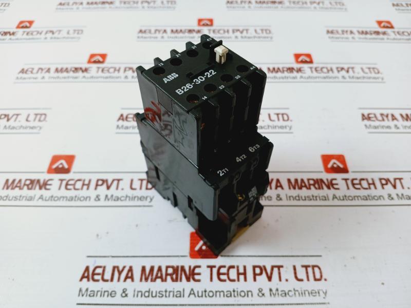 Abb B26-30-22 Contactor En 60947-4-1 600V Iec 947-4-1 45A