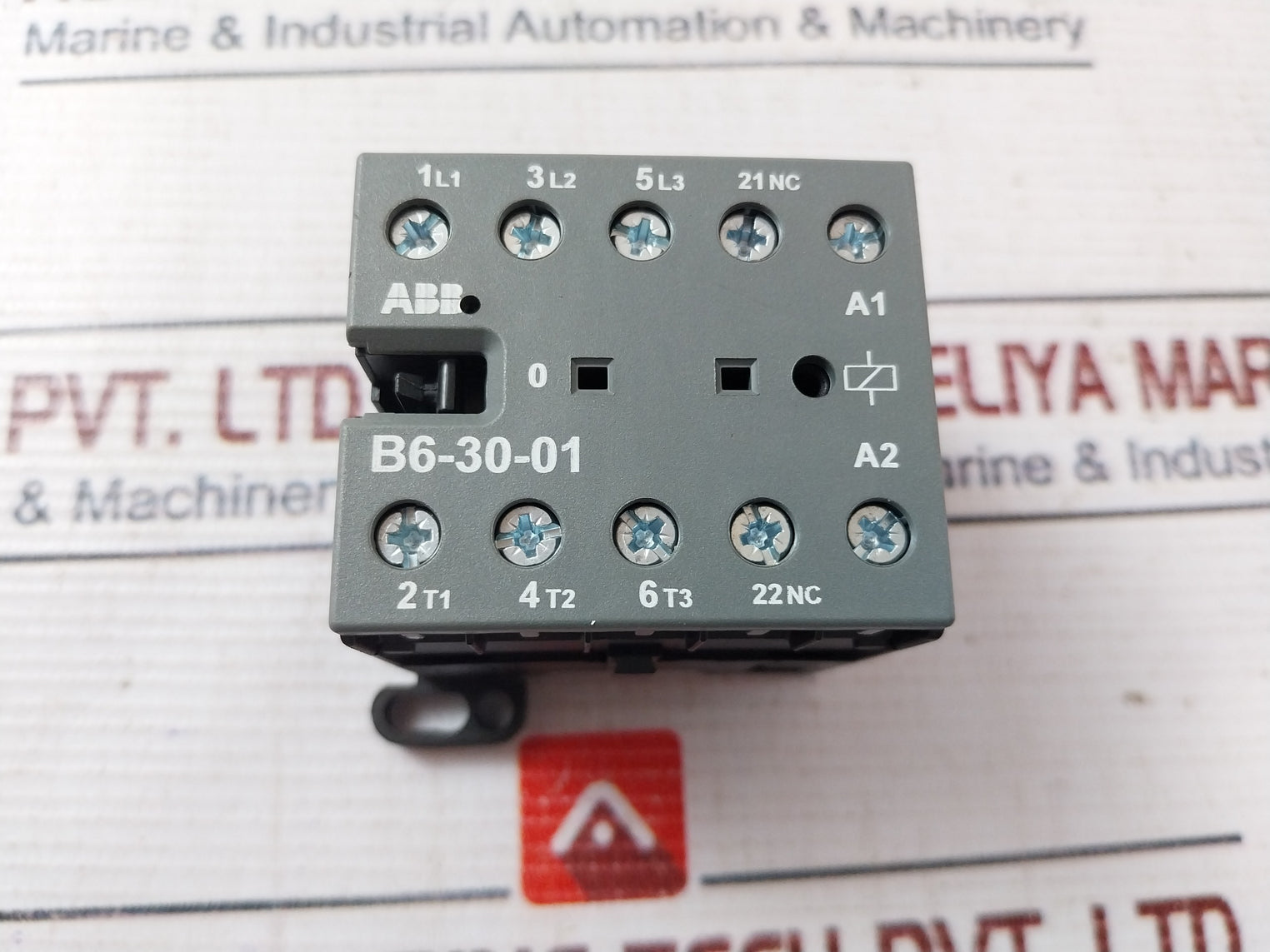 Abb B6-30-01 Mini Contactor 12A 300 Vac 2950Minmo408