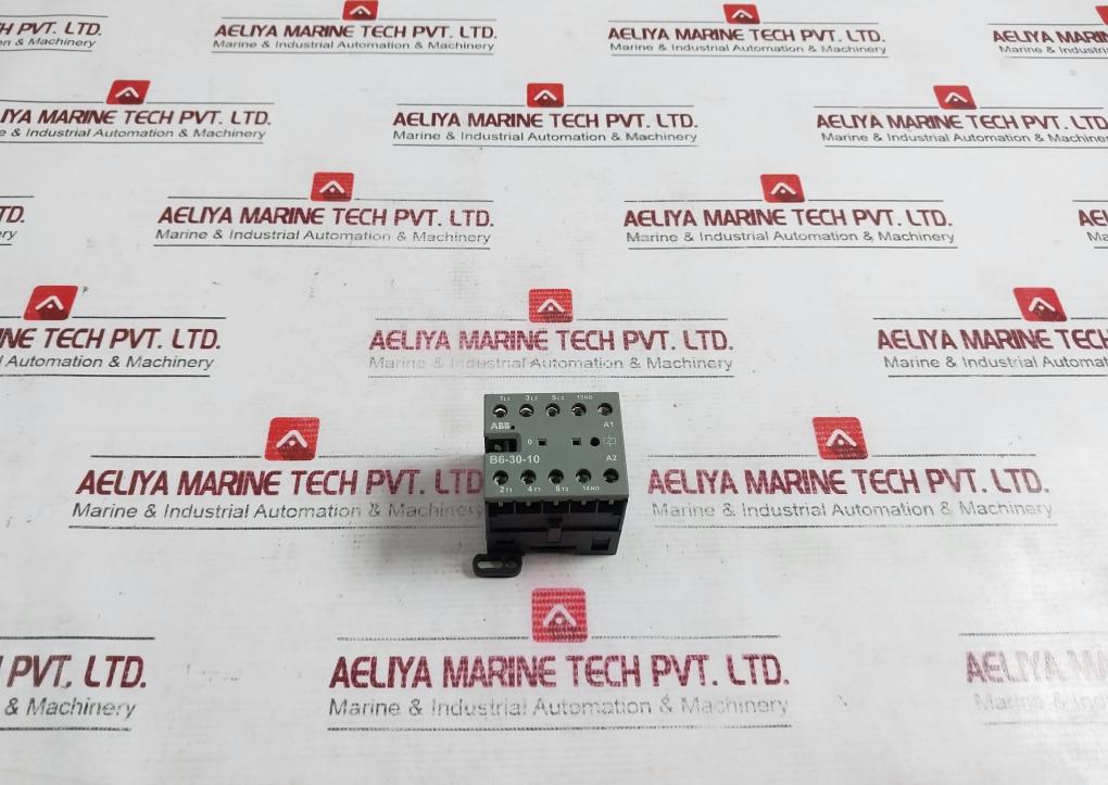 Abb B6-30-10 Mini Contactor Iec/En 60947-4-1 A001546 12A 300Vac 220-240V 40-450Hz