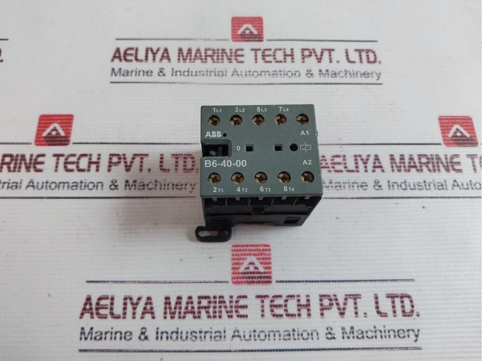 Abb B6-40-00 Miniature Ac Contactor 12A 300Vac