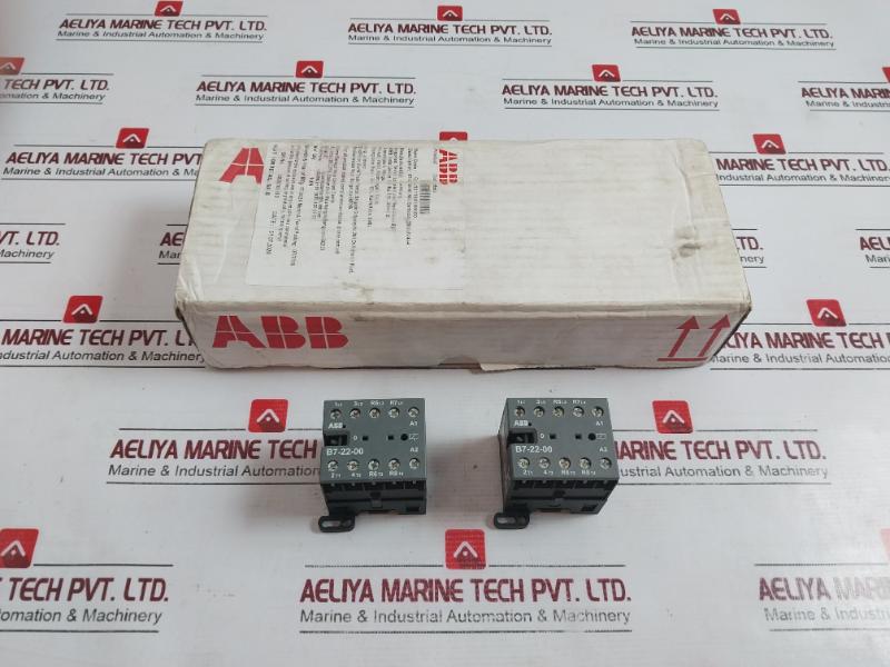Abb B7-22-00-80 Mini Contactor 16A 600V Ac A600 220-240V 40-450Hz