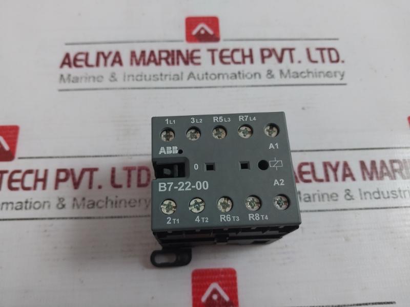 Abb B7-22-00-80 Mini Contactor 16A 600V Ac A600 220-240V 40-450Hz