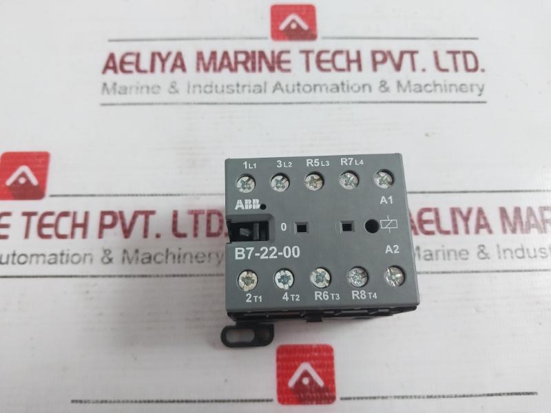 Abb B7-22-00-84 Mini Contactor 16A,600V Ac 110-127V 40-450 Hz 75C